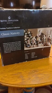 Royal Doulton Holiday Traditions Collection Classic Nativity 11 Piece Set RARE - Picture 1 of 8