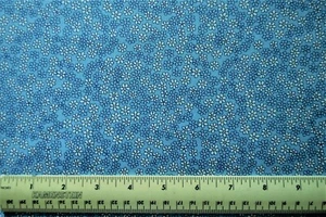 Windham Fabric Storybook white blue daisies floral By the 1/4 yard cotton fabric - Picture 1 of 2