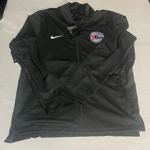 Philadelphia 76ers Sixers Jacket Gray Men’s Nike Dri Fit Size:XLT(1071) - Picture 1 of 5