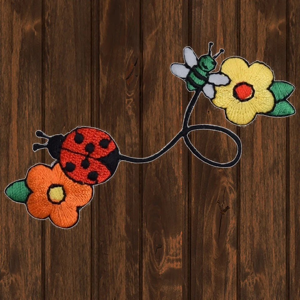 Ladybug Embroidered Patch — Iron On - Image 1 of 1