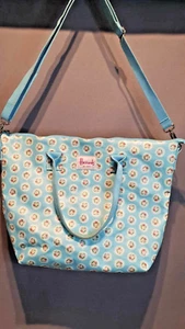 Bolso de compras Harrods vintage con correa para el hombro algodón PVC - Imagen 1 de 9