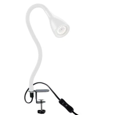 LED Klemmleuchte Dimmbar Tischleuchte Schreibtisch Büroleuchte Nachttisch Lampe - Bild 1 von 4