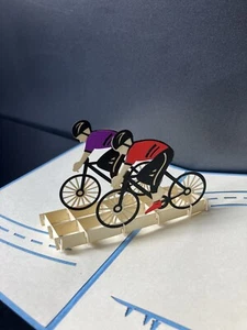 3D Pop Up Rennrad Karte - Bild 1 von 3