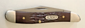 Vtg NM CASE XX PEANUT FOLDING KNIFE: 6220 SS USA; 2004; Delrin Handles; 2-7/8" - Picture 1 of 5
