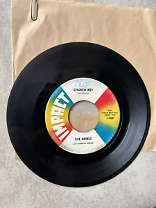 THE REVELS - VESUVIUS / CHURCH KEY - ROCK 45 - Picture 1 of 3