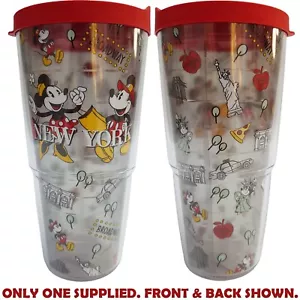 Vaso de viaje Disney Tervis Mickey Minnie Mouse Nueva York 24 oz tapa antisalpicaduras - Imagen 1 de 13