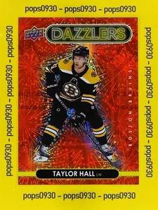 Taylor Hall, Boston Bruins, 2022, Upper Deck Series I, Dazzlers, red, #DZ-54 - Bild 1 von 2