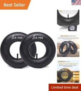 Sturdy 4.10/3.50-6 Heavy-Duty Inner Tube Set - Ideal for Trailers & Hand Trucks - Picture 1 of 8