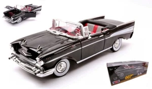 MODELLINO AUTO STATICO MOTORMAX CHEVROLET BEL AIR SPIDER 1957 DR. NO BOND 1/18 - Foto 1 di 5