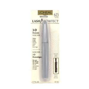 L'Oreal Lah Architect 3D Dramatic Mascara 625 True Brown 0.27 fl.oz - Picture 1 of 1