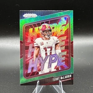 2024 Panini Prizm Terry McLaurin Green Prizm Hype #12 Washington Commanders - Bild 1 von 2