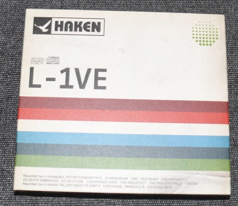 Haken - L1ve (2-CD/2-DVD, Prog, Digipak, neuwertig) - Bild 1 von 4