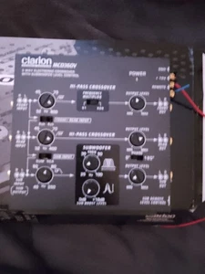 Clarion 3 Way Electronic Crossover System - Picture 1 of 3