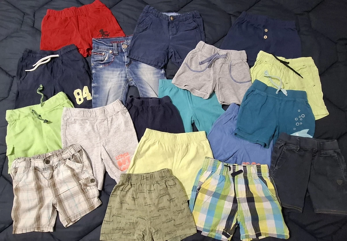 Ding-dong Baby Jungen Baumwoll-Shorts – Sommer, Kurz, Gr. 7–8 Jahre, Blau