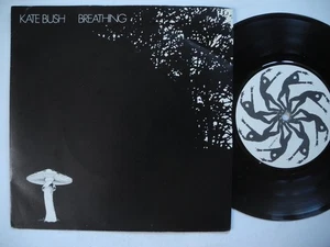KATE BUSH Breathing / The Empty Bullring 45 7" single 1980 Sweden EX - Picture 1 of 2