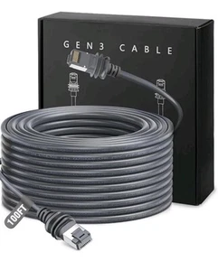 Starlink Gen 3 Cable 100FT/30M, Replacement Ext Cable for Starlink 1OOFT NEW - Photo 1/4