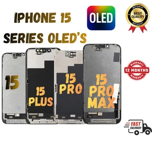 For Apple iPhone 15 15 Plus Pro Pro Max OLED LCD Screen Replacement Display - Picture 1 of 7