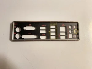 Original Gigabyte GA-Z97MX-Gaming5 IO Port Shield Backplate - Zdjęcie 1 z 2