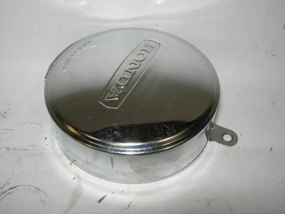 77-83 HONDA EXPRESS NC50 NC 50 ENGINE FLYWHEEL STATOR GENERATOR CHROME COVER - Image 1 of 4