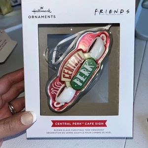 Hallmark Friends Central Perk Cafe Schild Logo Weihnachtsschmuck (L) - Bild 1 von 1