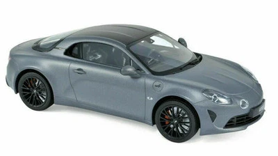 Norev 1:18 Alpine A110 S 2019 Matt Grey Carbon Roof 185313 - Image 1 of 2