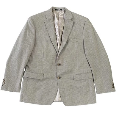 Lauren Ralph Lauren Mens Blazer Sport Coat Jacket Houndstooth L/XL 44R, 46R - Image 1 of 4