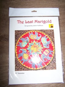 The Last Marigold by JoAnn Hoffman Muster Rohkante Applikation Mandala 42" - Bild 1 von 2