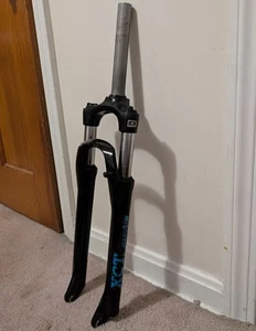 SR Suntour XCT 1-1/8" Threadless 27.5" Suspension Bike Fork Disc Brake QR - Picture 1 of 9