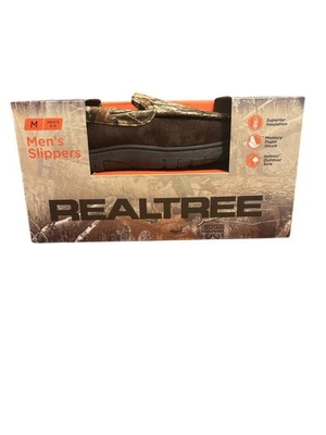 Zapatillas de hombre Realtree camufladas talla mediana (8-9) espuma viscoelástica interior/exterior nuevas Foto 1 de 4