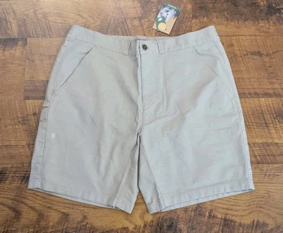 Royal Robbins 男式 Billy Goat II 中短卡其色 38 码全新 — 第 1/4 张图片