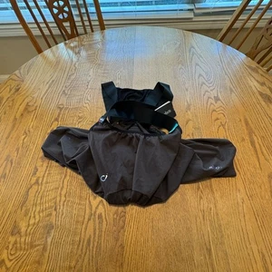 Velocio Nuevo con Etiquetas Luxe Babero Corto Bicicleta Correas para el Hombro XXL Marrón Negro - Imagen 1 de 12