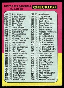 Checklist: 265-396 1975 Topps #386 - Picture 1 of 2