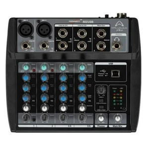 WHARFEDALE PRO Connect 802 USB MIXER 6 CANALI USB live karaoke pub dj NUOVO - Foto 1 di 4