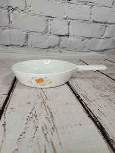 Vintage Corning Ware Wildflower Orange Poppy 6.5" Pan P-83-B Dish with Handle - Picture 1 of 6