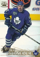 1997-98 Pacific #179 MATHIEU SCHNEIDER - Toronto Maple Leafs