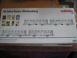 Marklin HO 4392 DB 40th Anniversary Baden Wurttemberg Set - LNIB - Picture 1 of 13