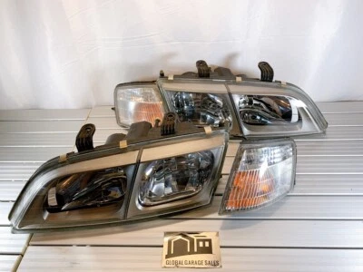 Juego de luces faros Kouki Nissan Primera P11 Infiniti 95-01 G20 OEM raro Foto 1 de 4