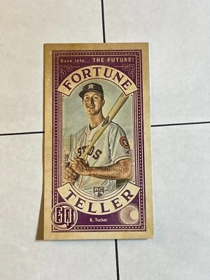 Kyle Tucker 2019 Topps Gypsy Queen Rookie Card Fortune Teller MINI Insert Astros - Image 1 of 2