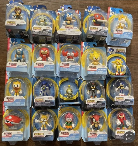 Sonic The Hedgehog 2.5" Action Figures Shadow Knuckles Charmy Amy  You Choose Cover