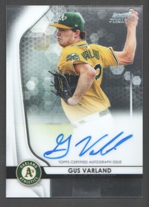 2020 Bowman Sterling Baseball Prospect #BSPA-GV Gus Varland AUTO