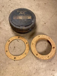 Genuine AC Delco fuel pump diaphragm gaskets 855559 x10 NOS with box 3 1/8” - Picture 1 of 9