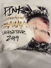 Pink Beautiful Trauma World Tour 2019 oreiller à jeter 14"x 14" marchandise de concert