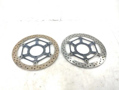 08 09 10 Par de rotores de freno delanteros izquierdo y derecho honda cbr1000rr cbr1000 Foto 1 de 4