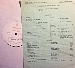 #151 DICK CLARK SOLID GOLD LOST LOVE, CAROLE KING, DIONNE WARWICK, DIANA ROSS - Picture 1 of 1