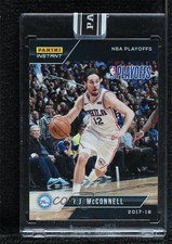 2017-18 Panini Instant NBA Playoffs Black 1/1 TJ McConnell #86