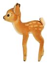 Steiff Bambi Velvet Deer and Mohair Plush Disney 1960s 17 cm 23 cm no tag and no