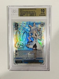 Weiss Schwarz Hololive Vol. 2- A Step Towards the Future, Usada Pekora SP BGS 10 - Picture 1 of 2