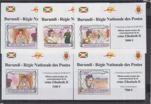 ST989Pd. Burundi - MNH - Elizabeth II - 2013 - Deluxe - Picture 1 of 1