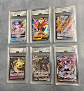 6 Slab Lot Pokemon AGS Mint 9.5 - Palkia Vstar Mimikyu Zamazenta Zapdos V VMAX - Picture 1 of 1