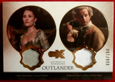 OUTLANDER - NUMBERED LIMITED EDITION - CZX DUAL COSTUME CARD - Cryptozoic 2020 - Image 1 of 2